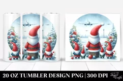 Christmas Santa with Gnomes Boarding Plane, High Quality 20 Product Image 1
