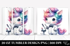 Watercolor Baby Unicorn | 20 oz Tumbler Product Image 1