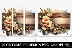Spring 20 Oz Tumbler Png Product Image 1