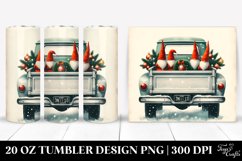 Christmas Gnomes in Truck 20 Oz Tumbler Product Image 1