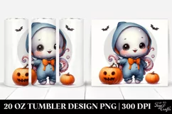 Baby Octopus Halloween 20 Oz Tumbler Product Image 1