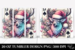 Christmas PNG 20 Oz Tumbler Design Product Image 1