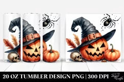 a Simple Funny Halloween Hat Clipart 20 Oz Tumbler Product Image 1