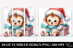 Expressive Baby Monkey 20 Oz Tumbler Product Image 1
