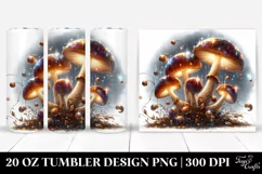 Detailed Shiny Mushroom | 20 oz Tumbler Product Image 1