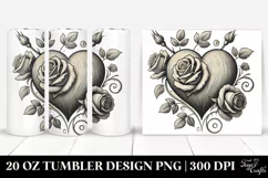 Love 20 Oz Tumbler Png Product Image 1