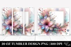 Abstract Shiny Azalea | 20 oz Tumbler Product Image 1