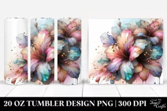 Abstract Shiny Azalea | 20 oz Tumbler Product Image 1