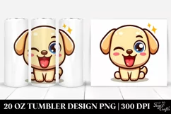 Colorful Funny Labrador Retriever | 20 oz Tumbler Product Image 1