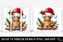 Christmas PNG 20 Oz Tumbler Design Product Image 1