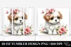 Cute Baby Dog | 20 oz Tumbler Product Image 1