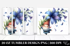 Floating Gnome with Lobelia | 20 oz Tumbler Product Image 1