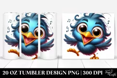 Colorful Crazy Starling | 20 oz Tumbler Product Image 1