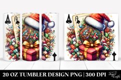 Christmas PNG 20 Oz Tumbler Design Product Image 1