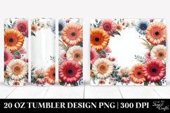 Vibrant Gerbera Horizontal Frame | 20 oz Tumbler Product Image 1