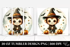 Funny Tombstone Halloween Clipart, Transparent 20 Oz Tumbler Product Image 1
