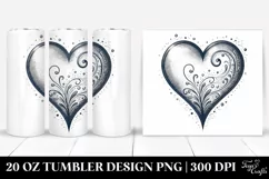 Love 20 Oz Tumbler Png Product Image 1