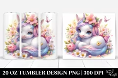 Baby Unicorn Jasmine Tumbler Product Image 1