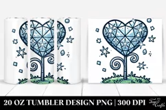 Valentines 20 Oz Tumbler Png Product Image 1