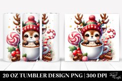 Christmas PNG 20 Oz Tumbler Design Product Image 1