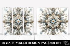 Winter Snowflake Digital Image, 20 Oz Tumbler Product Image 1