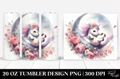 Baby Unicorn Moon Tumbler Product Image 1
