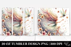 Fairy Tumbling Spring Petals Tumbler Product Image 1