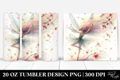 Fairy Tumbling Spring Petals Tumbler Product Image 1
