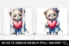 Valentines 20 Oz Tumbler Png Product Image 1