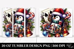 Christmas PNG 20 Oz Tumbler Design Product Image 1