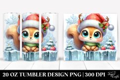 Goofy Baby Squirrel for Christmas, 20 Oz Tumbler Product Image 1