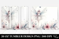 Whimsical Fairy Tumbler Design Product Image 1