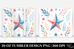 Simple Pastel Star Clipart 20 Oz Tumbler Product Image 1