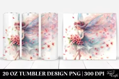 Fairy Tumbling Spring Petals Tumbler Product Image 1