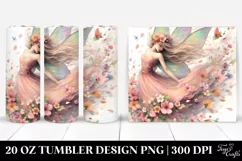 Fairy Tumbling Spring Petals Tumbler Product Image 1