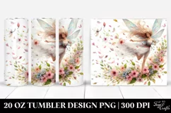 Fairy Tumbling Spring Petals Tumbler Product Image 1