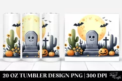 Funny Tombstone White Background 20 Oz Tumbler Product Image 1