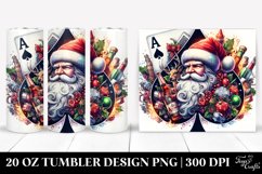Christmas PNG 20 Oz Tumbler Design Product Image 1