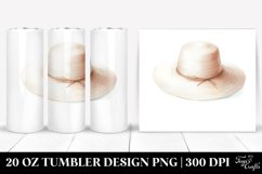 Simple Watercolor, HAT | 20 oz Tumbler Product Image 1