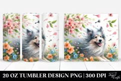 Spring Dog Tumbler | 20 Oz Tumbler Product Image 1