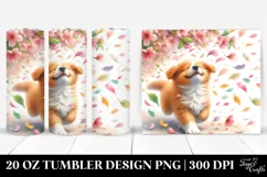 Spring Dog Tumbler | 20 Oz Tumbler Product Image 1