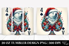 Christmas PNG 20 Oz Tumbler Design Product Image 1