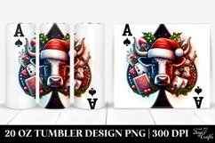 Christmas PNG 20 Oz Tumbler Design Product Image 1