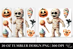 Funny Halloween Mummy 20 Oz Tumbler Product Image 1