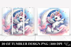 Baby Unicorn Dancing 20 Oz Tumbler Product Image 1
