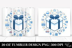 Simple Present Image for Christmas, 20 Oz Tumbler Product Image 1