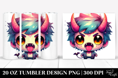 Chibi-Style Little Demon 20 Oz Tumbler Product Image 1