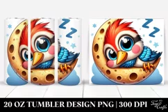 Cute Enthusiastic Woodpecker | 20 Oz Tumbler Product Image 1