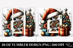 Christmas PNG 20 Oz Tumbler Design Product Image 1