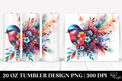 Spring 20 Oz Tumbler Png Product Image 1